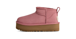 UGG Classic Ultra Mini Platform Boot Pink Dawn (Kids)