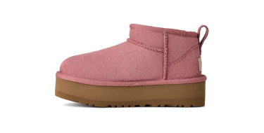 UGG Classic Ultra Mini Platform Boot Pink Dawn (Kids) Next Step
