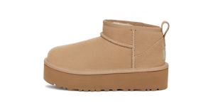 UGG Classic Ultra Mini Platform Boot Sand (Kids)