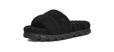UGG Cozetta Curly Slide Black