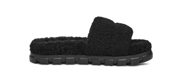 UGG Cozetta Curly Slide Black
