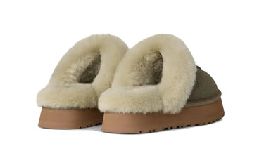 UGG Disquette Slipper Moss Green Muted Brass