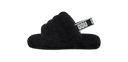 UGG Fluff Yeah Slide Black (Kids)