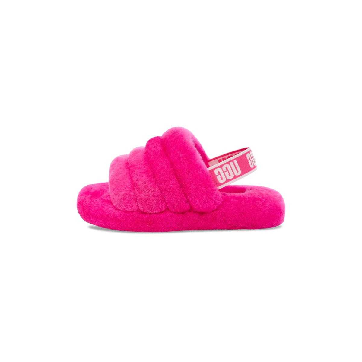 UGG Fluff Yeah Slide Rock Rose (Kids)
