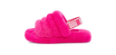 UGG Fluff Yeah Slide Rock Rose (Kids)
