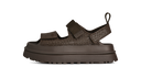 UGG GoldenGlow Embossed Sandal Dense Smoke