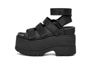 UGG GoldenRise Platform Sandals Black