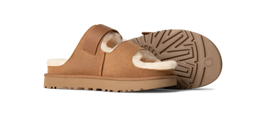 UGG Greenport Strap Slide Chestnut