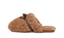 UGG Maxi Curly Sister Slide Chestnut