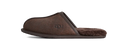 UGG Scuff Leather Distressed Slipper Dusted Cocoa