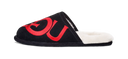 UGG Scuff Logo Slipper Black Red