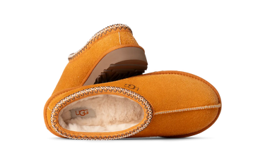 UGG Tasman Shaggy Suede Slipper Dark Apricot Next Step