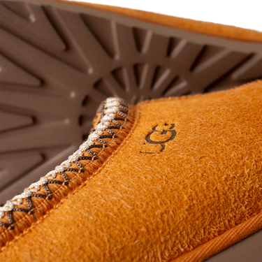 UGG Tasman Shaggy Suede Slipper Dark Apricot Next Step