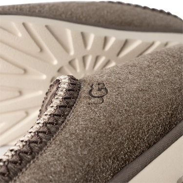 UGG Tasman Shaggy Suede Slipper Smoke Plume Next Step