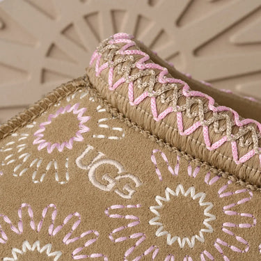 UGG Tazz Sun Stitch Slipper Mustard Seed