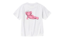 Uniqlo T-Shirt KAWS Pink Graphic