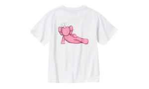 Uniqlo T-Shirt KAWS Pink Graphic