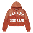 Vale Forever Classico Zip Up Hoodie Orange
