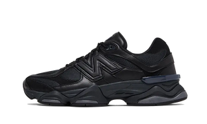 New Balance 9060 Triple Black Leather
