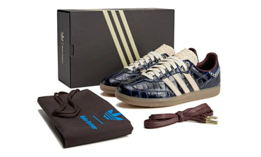 Wales Bonner x adidas Samba Collegiate Navy Wonder White