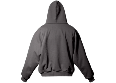 Yeezy Gap Logo Shrunken Hoodie Dark Grey Next Step