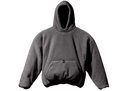 Yeezy Gap Polar Fleece Padded Hoodie Dark Gray
