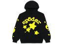 Sp5der Beluga Hoodie Onyx/Yellow