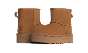 UGG Classic Mini Platform Boot Chestnut (Kids) Next Step
