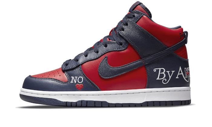 Nike SB Dunk High Supreme By Any Means Navy Next Step