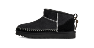 UGG Classic Ultra Mini Biarritz Boot Black
