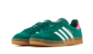 adidas Gazelle Indoor Collegiate Green Lucid Pink (W) Next Step