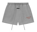 Fear of God Essentials Sweatshort FW24 Back To School Light Heather Grey (Oversized)
