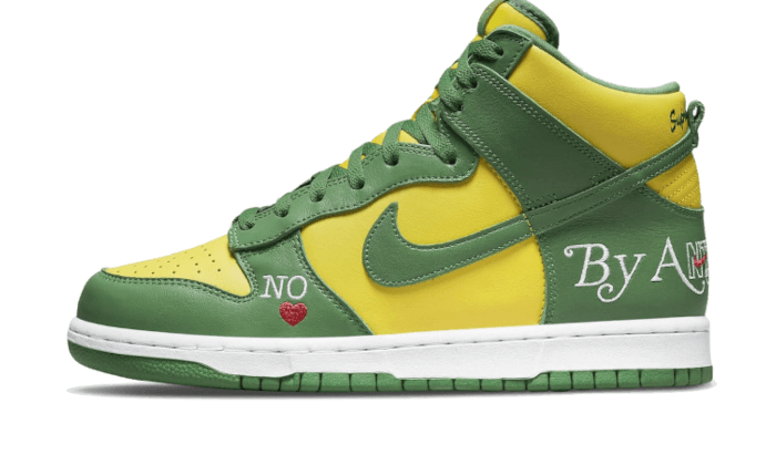 Nike SB Dunk High Supreme By Any Means Brazil Next Step