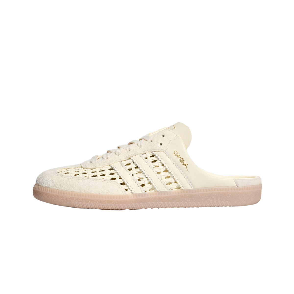 Adidas Samba Mule Woven Basketweave Cream White (Women's)