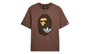 Adidas x BAPE Ape Head Tee Brown