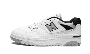 New Balance 550 White Concrete Black