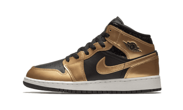 Air Jordan 1 Mid Metallic Gold Next Step