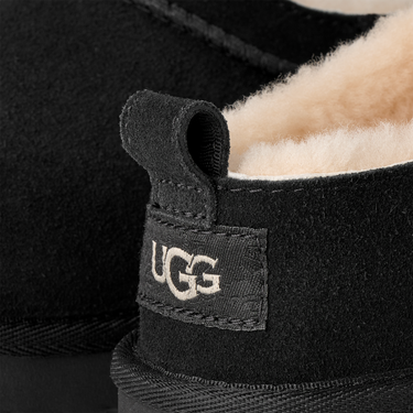 UGG Classic Micro Slipper Black (Kids) Next Step