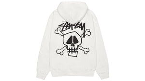 Stussy Pigment Dyed Skull Bones Hoodie Black