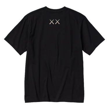 KAWS x Uniqlo T-Shirt Black Graphic