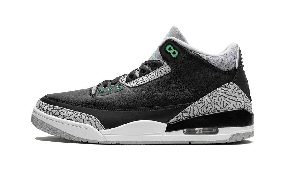 Air Jordan 3 Retro Green Glow Next Step