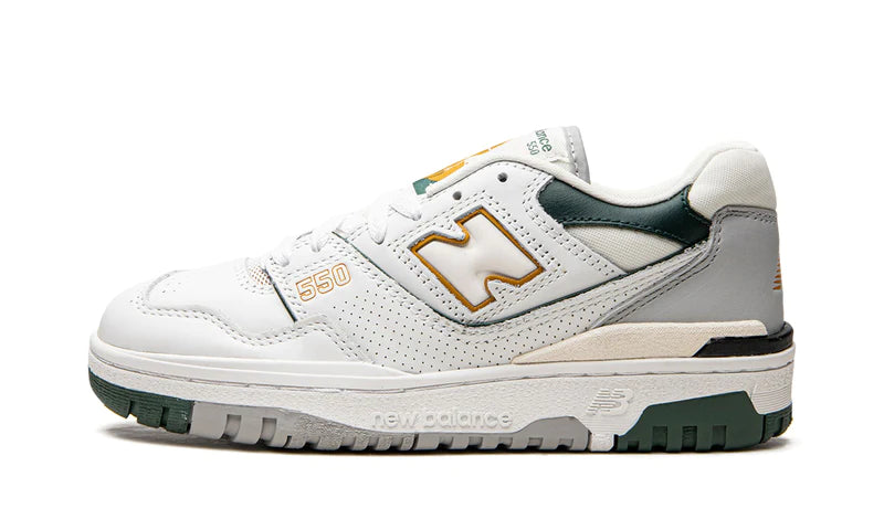 New Balance 550 White Nightwatch Green Next Step