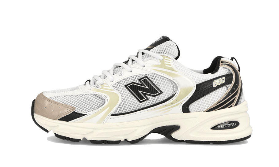 New Balance 530 White Light Gold Metallic Next Step